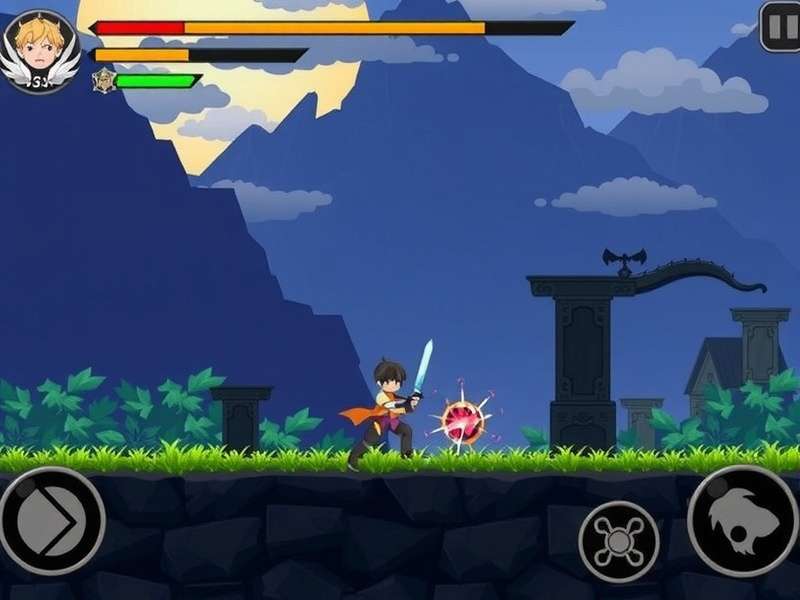 Blazing Sword Legend Gameplay Screenshot